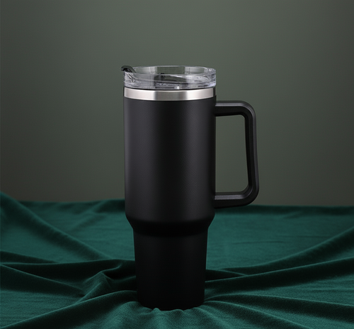 Tumbler de Acero Inoxidable con Asa