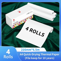 Tamaño Carta A4 - 4 Rollos