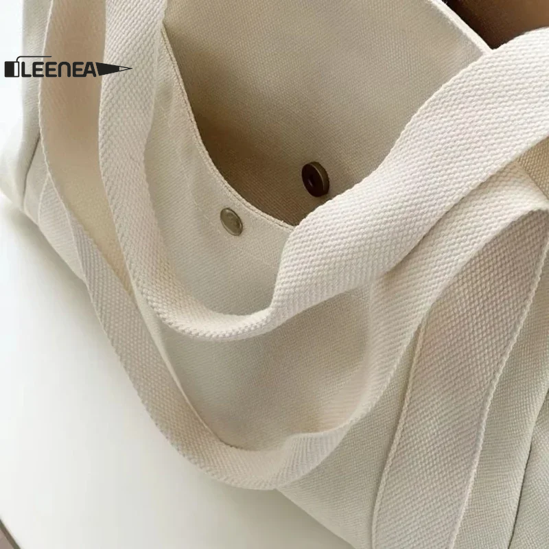 Bolsa Tote Bag de Lona de Gran Capacidad