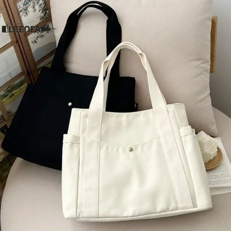 Bolsa Tote Bag de Lona de Gran Capacidad