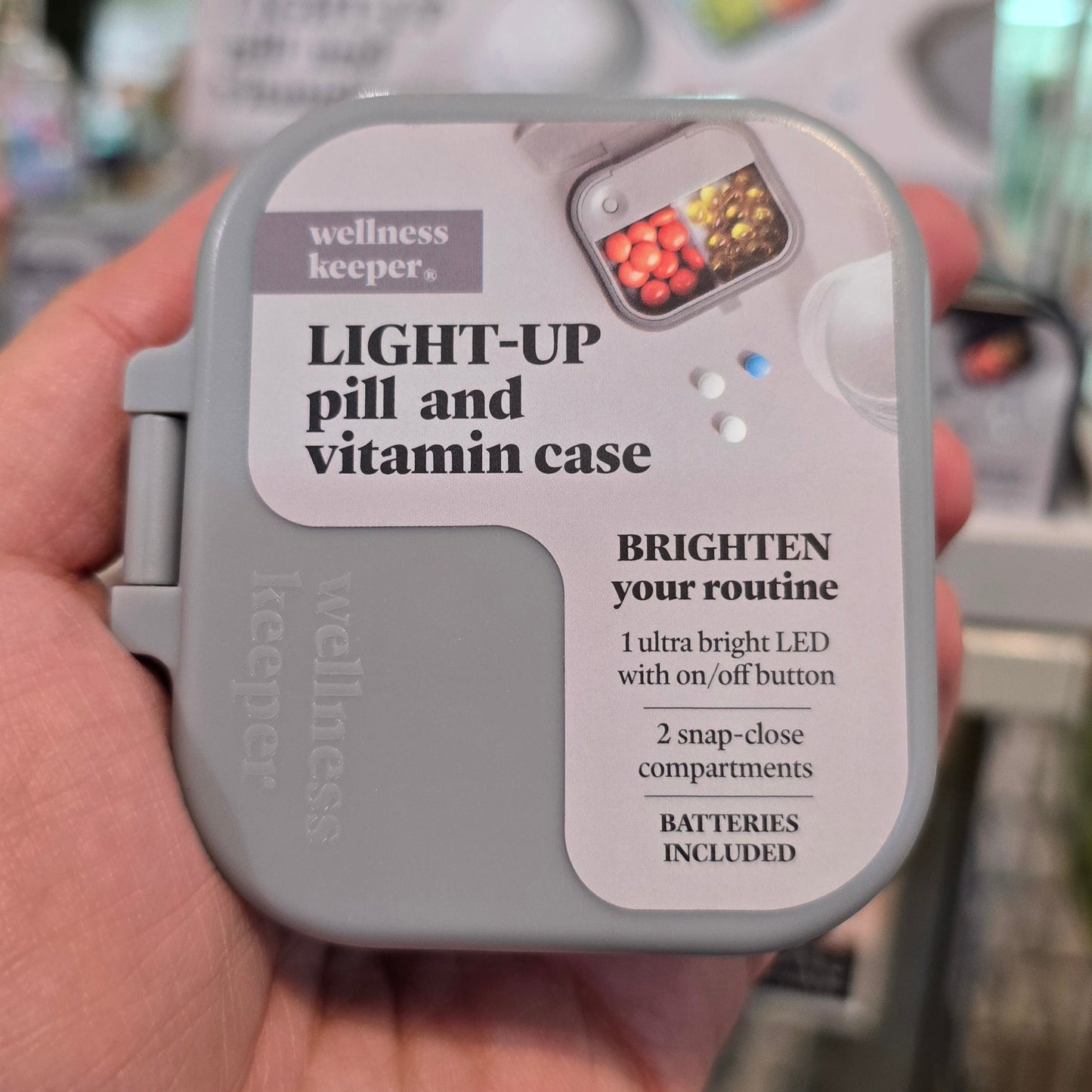 LIGHT-UP Pastillero LED