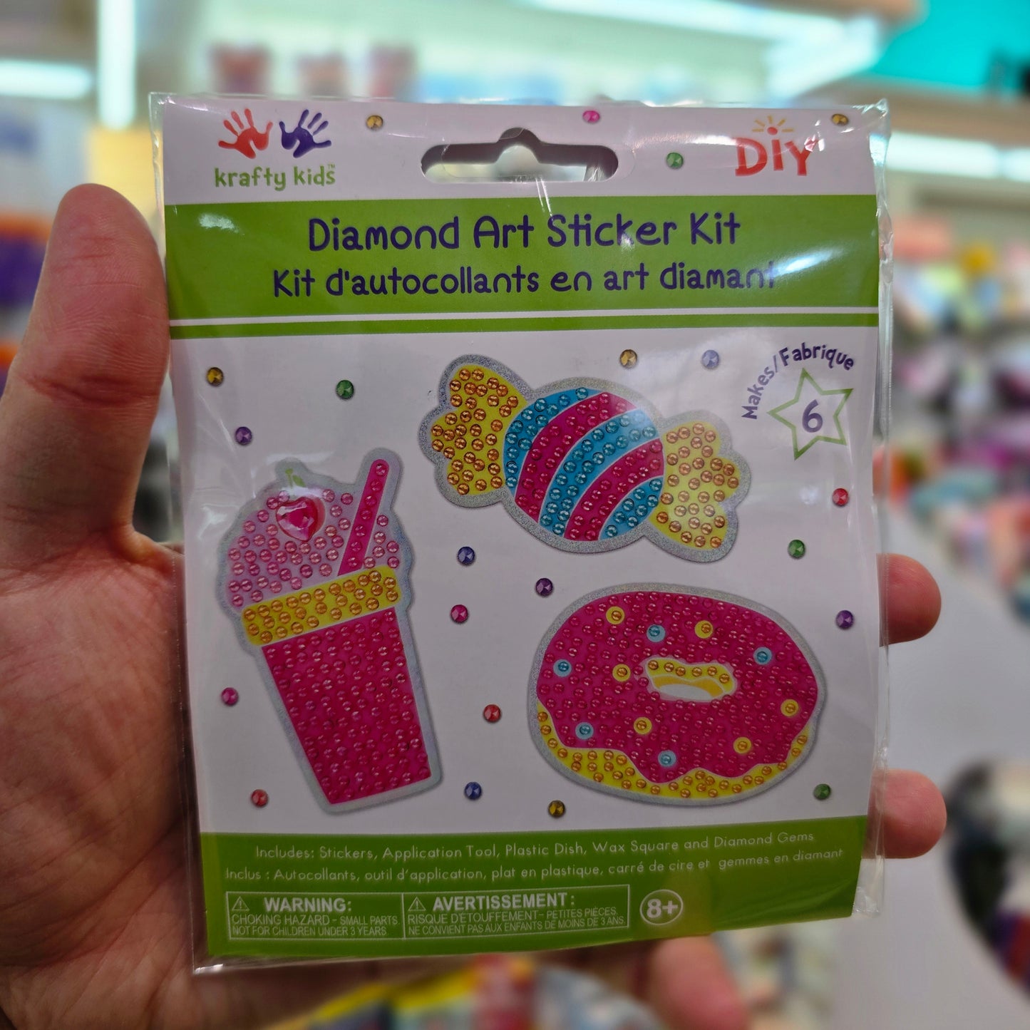 Diamond Art Kit: Figura Decorativa Infantil