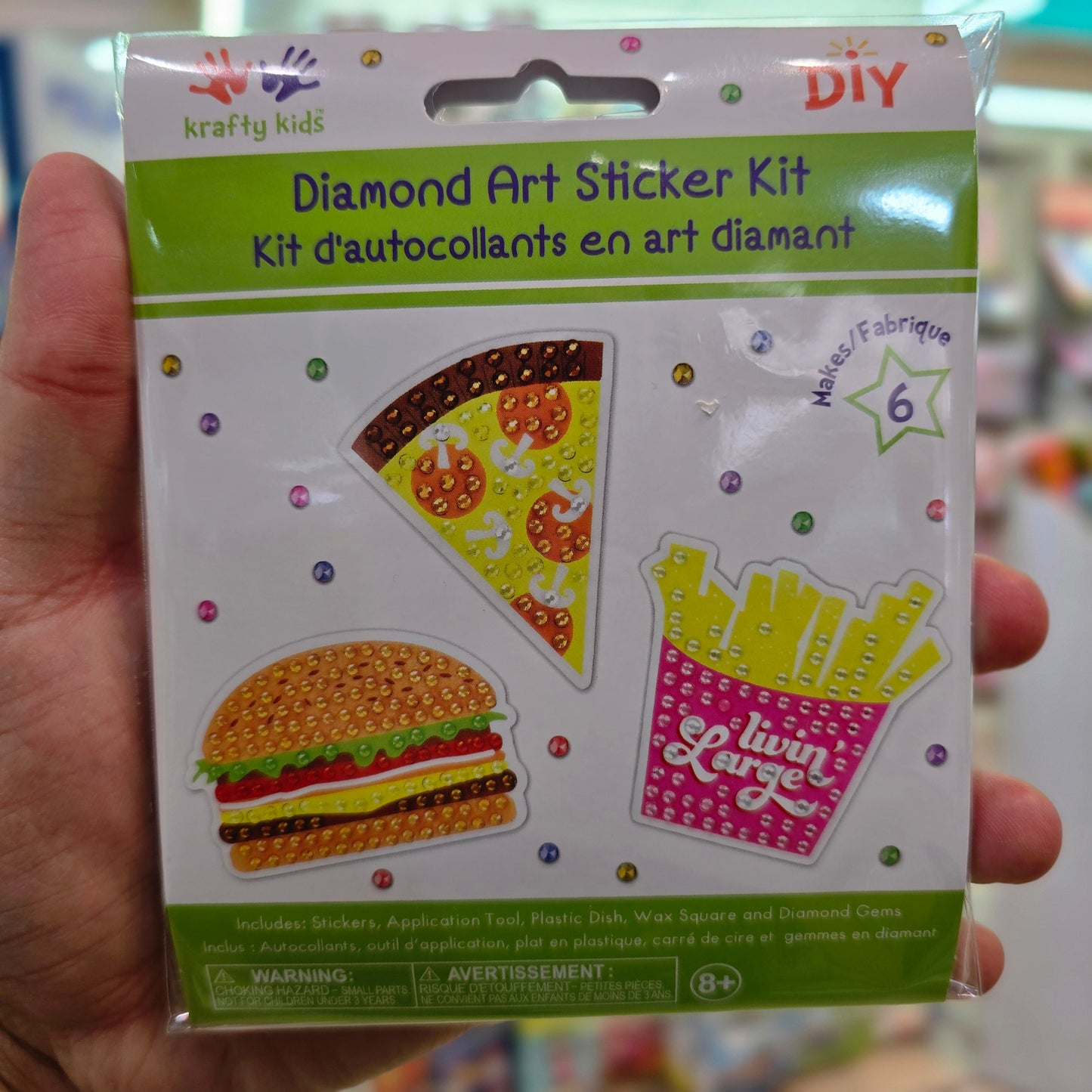 Diamond Art Kit: Figura Decorativa Infantil