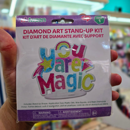 Diamond Art Kit: Figura Decorativa Infantil