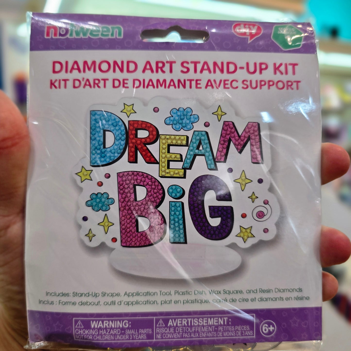 Diamond Art Kit: Figura Decorativa Infantil
