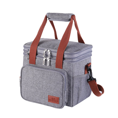 Bolsa Térmica Tipo Bento con Doble Aislamiento