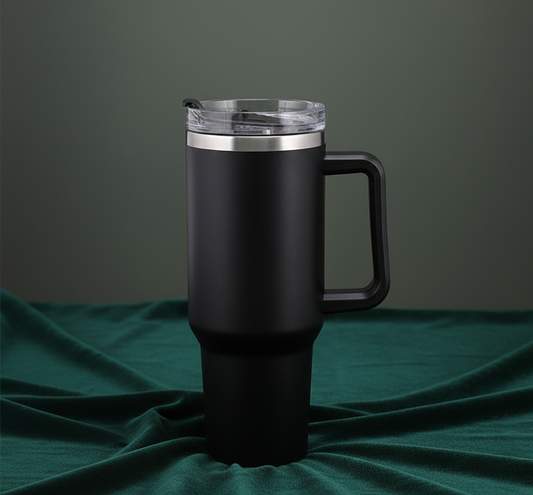 Tumbler de Acero Inoxidable con Asa