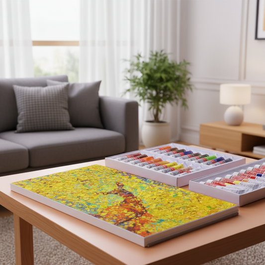 Winsor & Newton – Set de Pinturas al Óleo Profesionales (Sets de 12/18/24 Colores, Tubos de 12 ml)