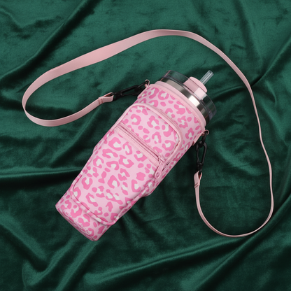 Funda Porta Vaso para Termo de 1L con Correa para Hombro