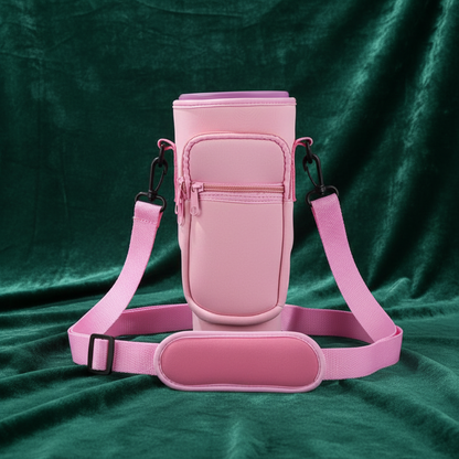 Funda Porta Vaso para Termo de 1L con Correa para Hombro