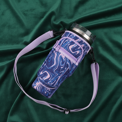 Funda Porta Vaso para Termo de 1L con Correa para Hombro