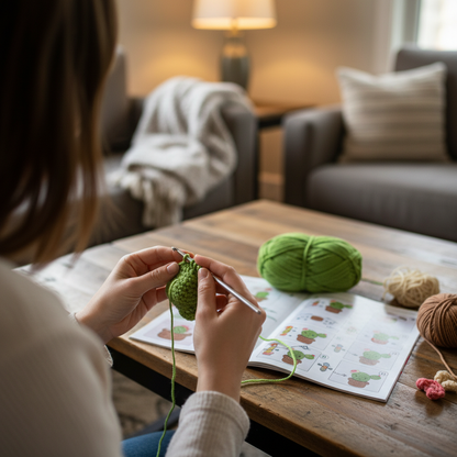 DIY Kit de Crochet para Principiantes - Cactus en Maceta