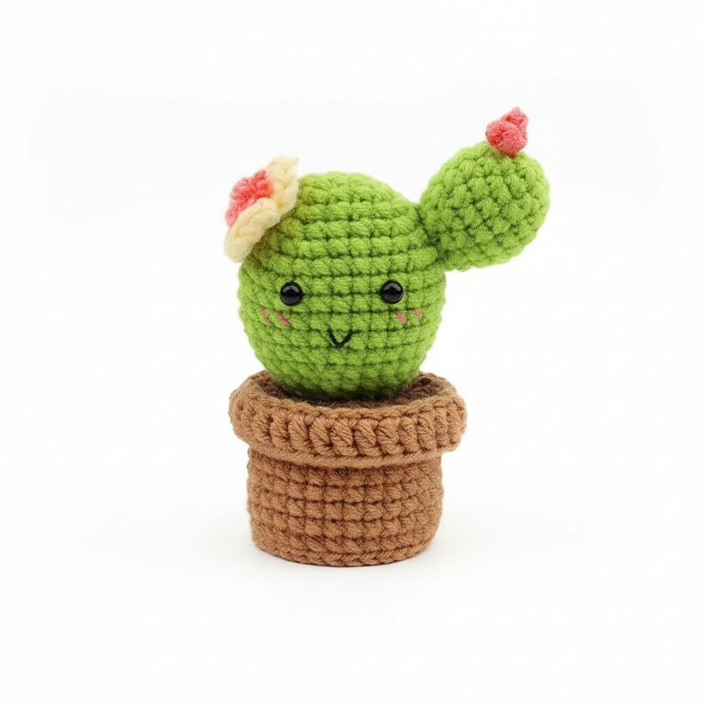 DIY Kit de Crochet para Principiantes - Cactus en Maceta