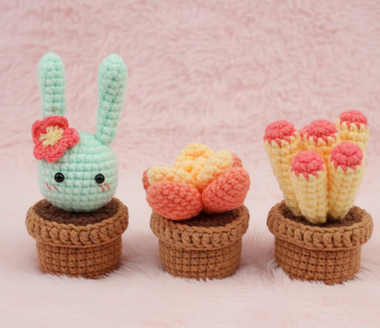 DIY Kit de Crochet para Principiantes - Cactus en Maceta
