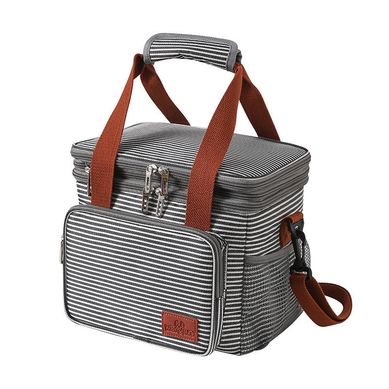 Bolsa Térmica Tipo Bento con Doble Aislamiento