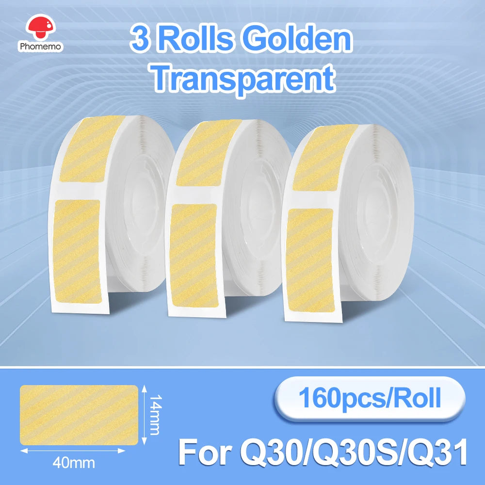 Q30 Bluetooth Thermal Label Printer, Pocket Sticker Maker for Date/Diy Labels, Ios Android Wireless Printer, Multi-Paper