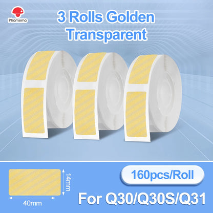 Q30 Bluetooth Thermal Label Printer, Pocket Sticker Maker for Date/Diy Labels, Ios Android Wireless Printer, Multi-Paper