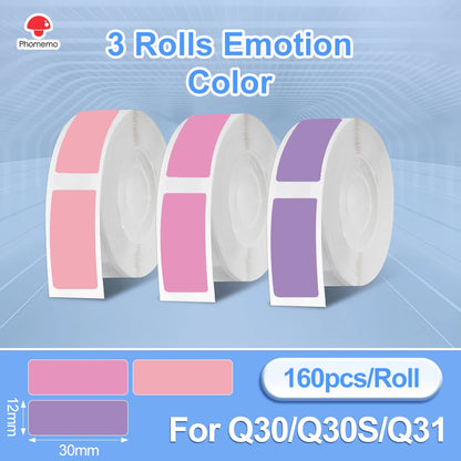 Q30 Bluetooth Thermal Label Printer, Pocket Sticker Maker for Date/Diy Labels, Ios Android Wireless Printer, Multi-Paper