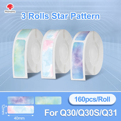 Q30 Bluetooth Thermal Label Printer, Pocket Sticker Maker for Date/Diy Labels, Ios Android Wireless Printer, Multi-Paper