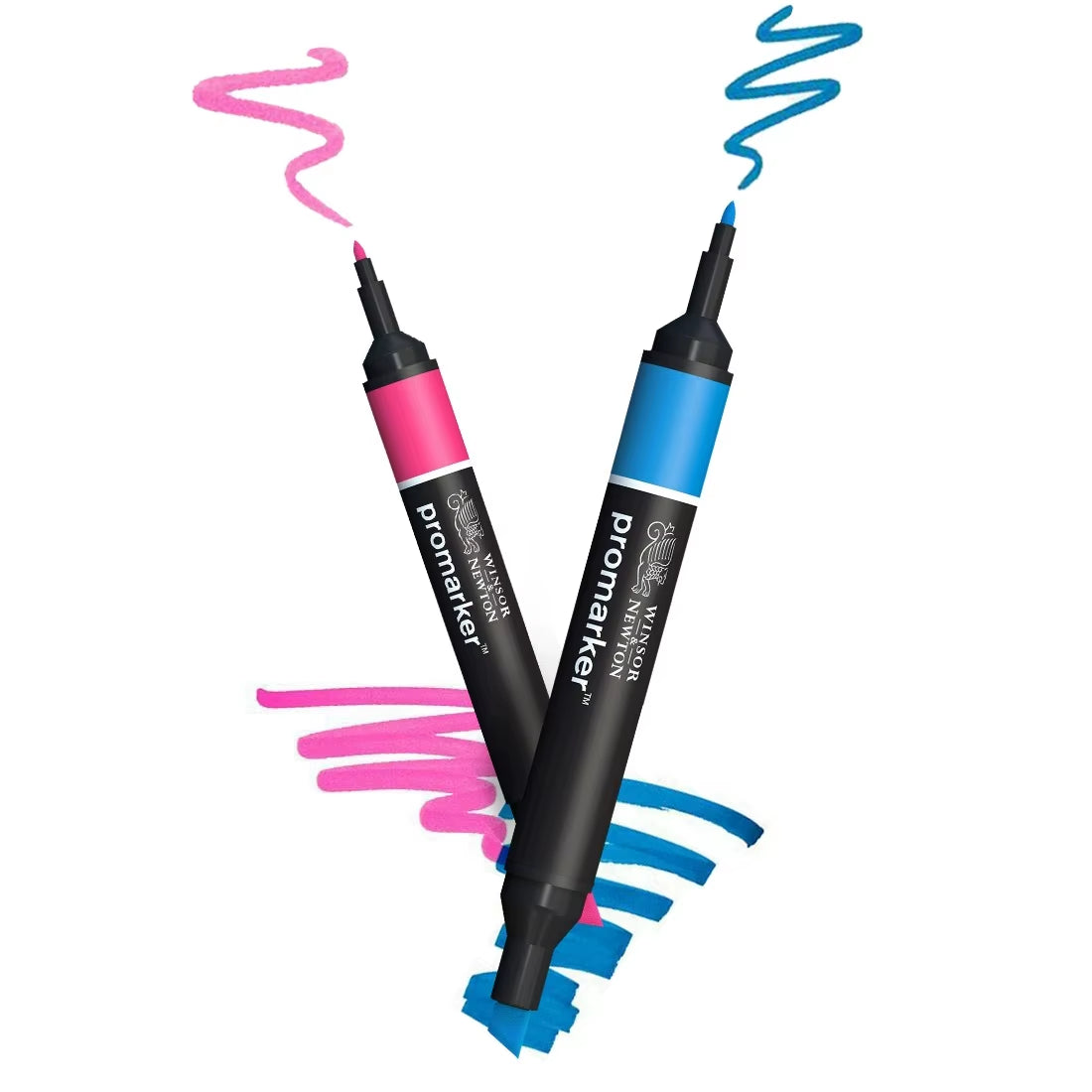 Promarkers Profesionales Winsor & Newton | Marcadores de Arte y Diseño de Doble Punta (Sets de 6 y 12)