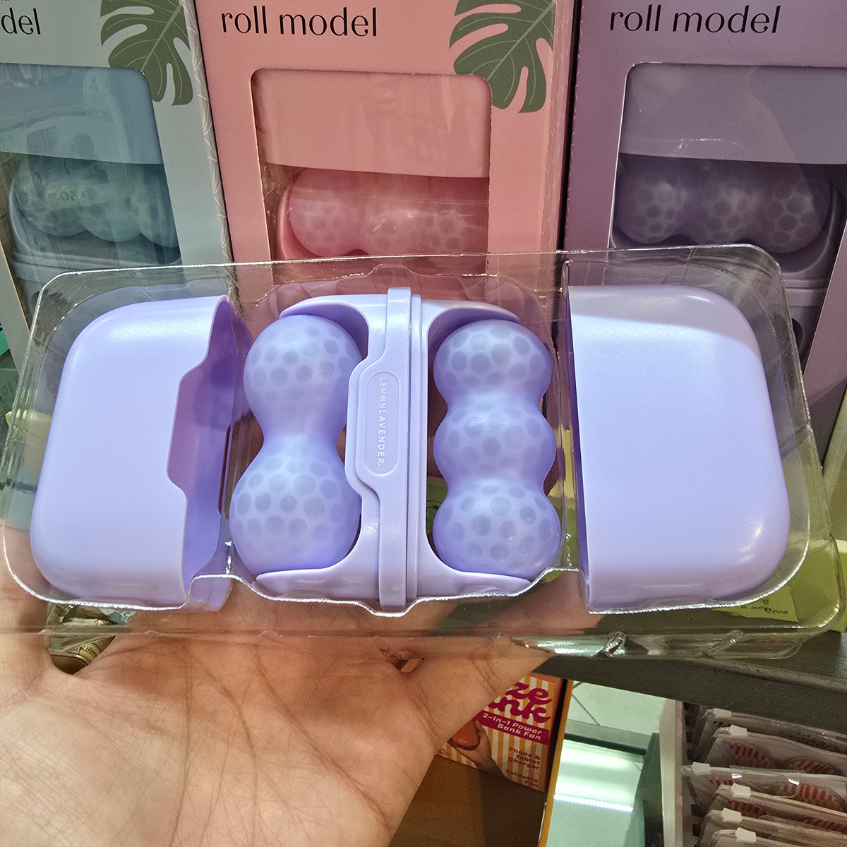 LemonLavender roll model kit masaje facial en frío