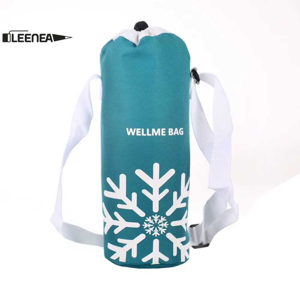 Funda Térmica Aislante y Portátil para Botellas con Cordón Ajustable