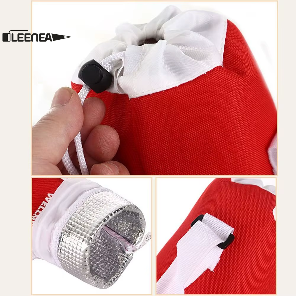 Funda Térmica Aislante y Portátil para Botellas con Cordón Ajustable