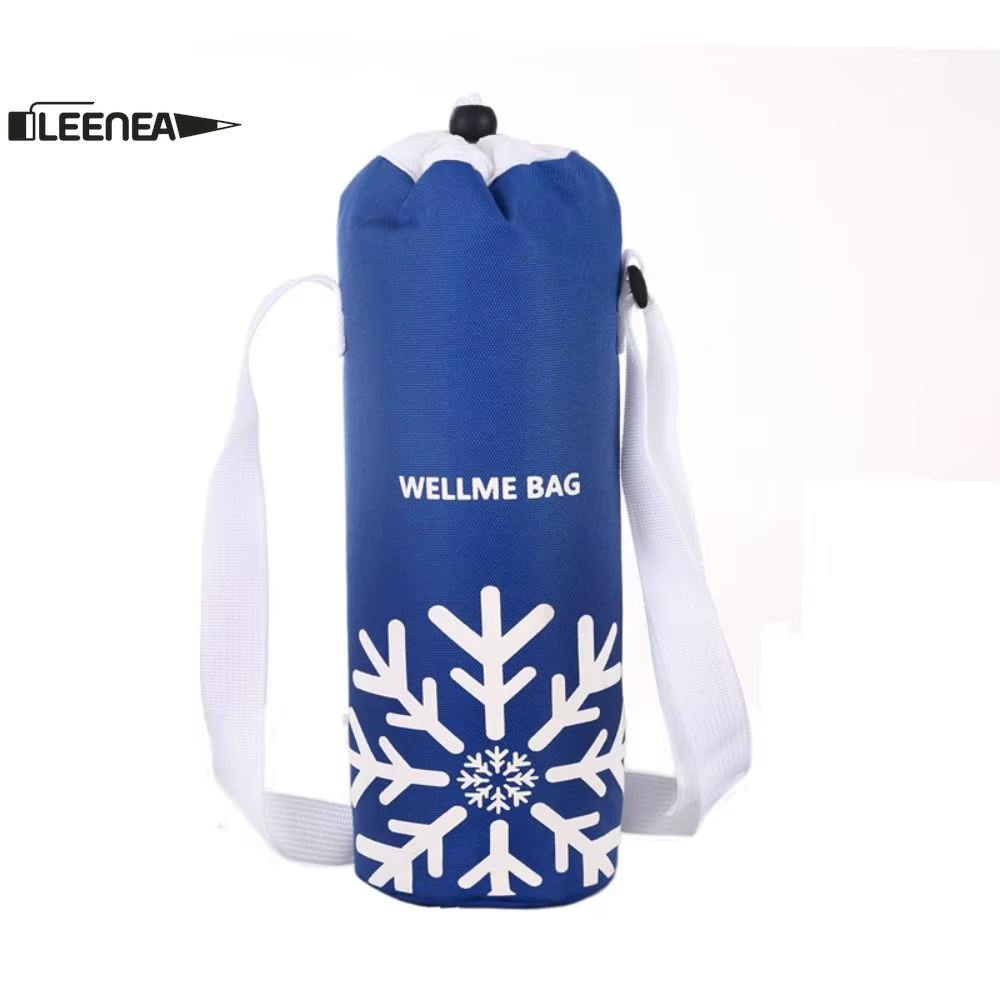 Funda Térmica Aislante y Portátil para Botellas con Cordón Ajustable